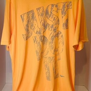 Nike Vibrant Orange Graphic Tee
